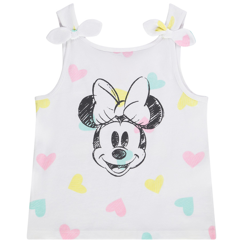 Débardeur en jersey print Minnie Disney pour fille 