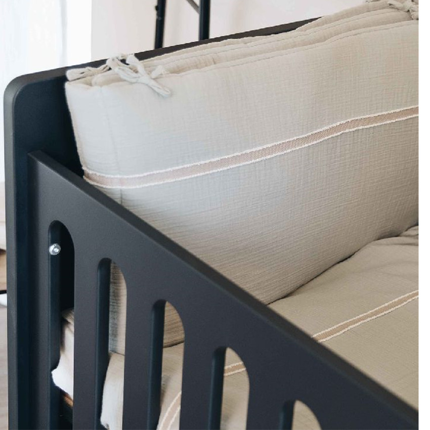 Tour de lit/parc coton Avocado 