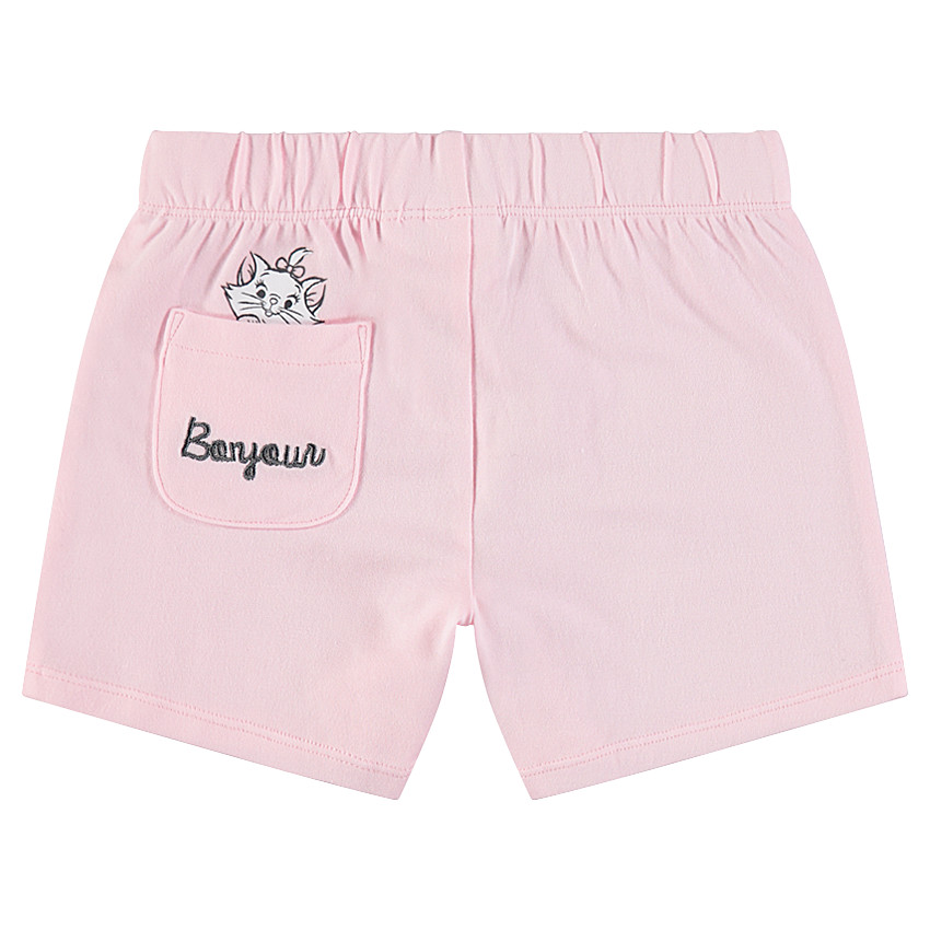 Pyjama en jersey avec haut rayé et Aristochats Disney printés  