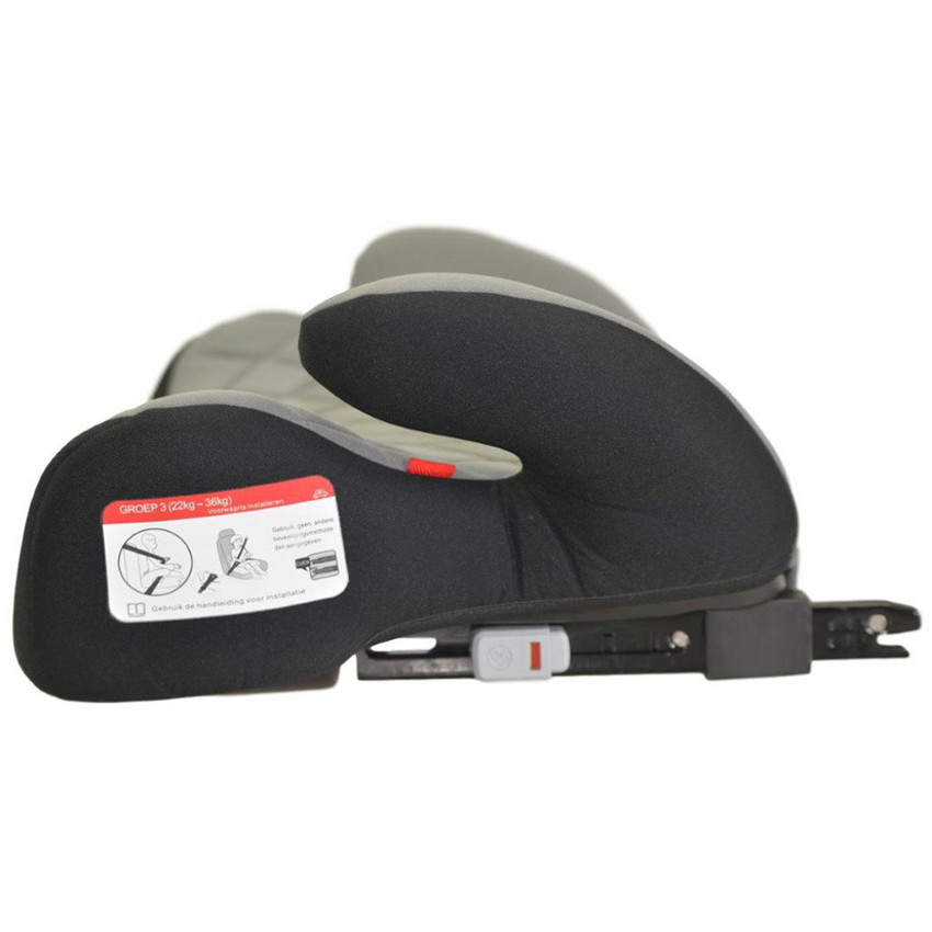 Rehausseur isofix groupe 2/3 - Gris/Noir 
