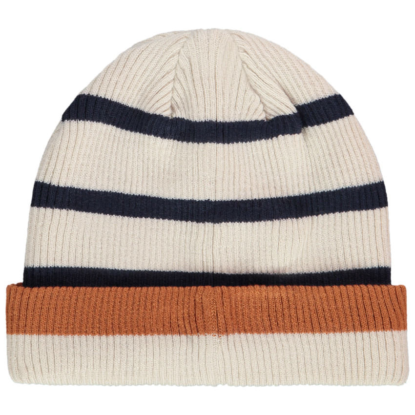 Bonnet en tricot à rayures pour garçon 