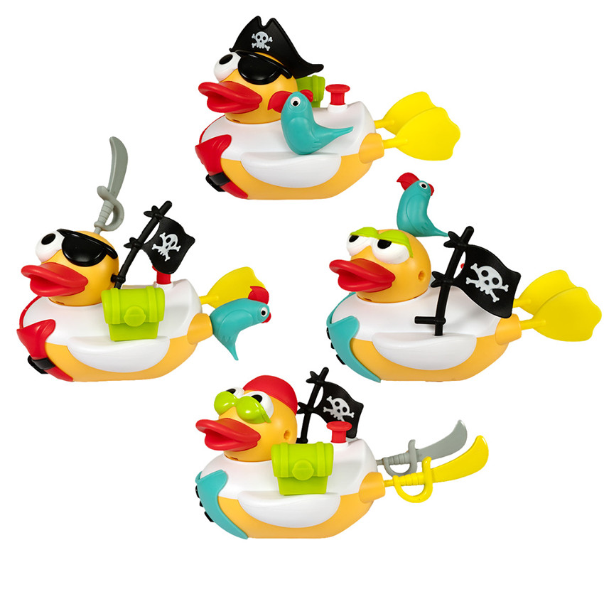 Jouet de bain Create 'n spray Canard Pirate + 13 accessoires 