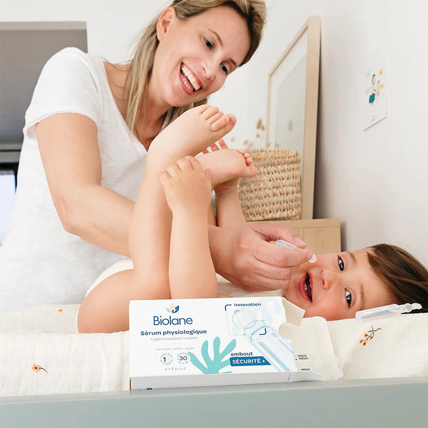 Boîte de 30 doses de sérum physiologique 5 ml 