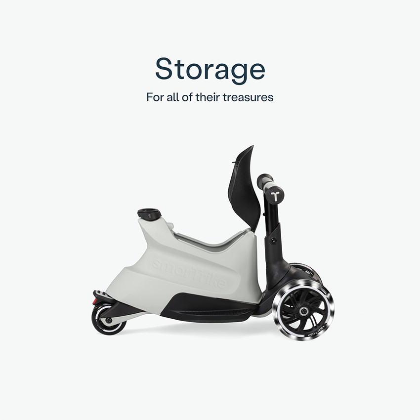 Scooter Xtend Ride On Trottinette 3-en-1 Cool Grey 12m-12ans  