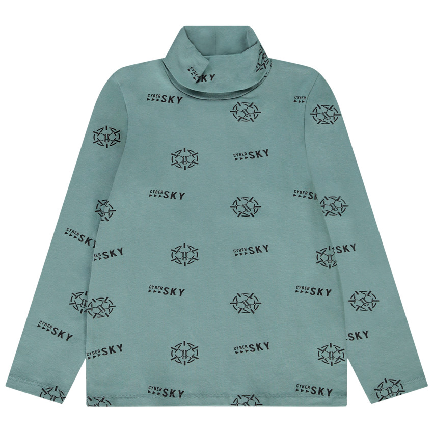 Ondertrui coltrui met fantasieprint voor jongen 