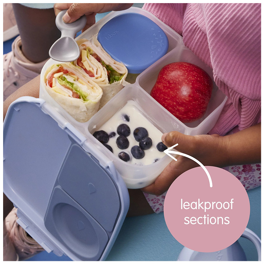 Lunchbox 2L plusieurs compartiments Twist Lemon 