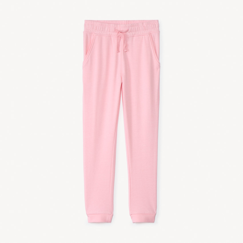 Jogging en molleton uni pour fille 