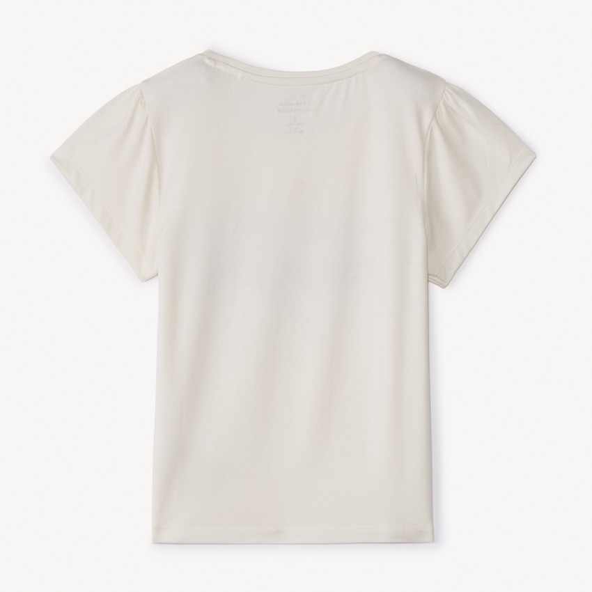 T-shirt manches courtes à sequins pour fille  