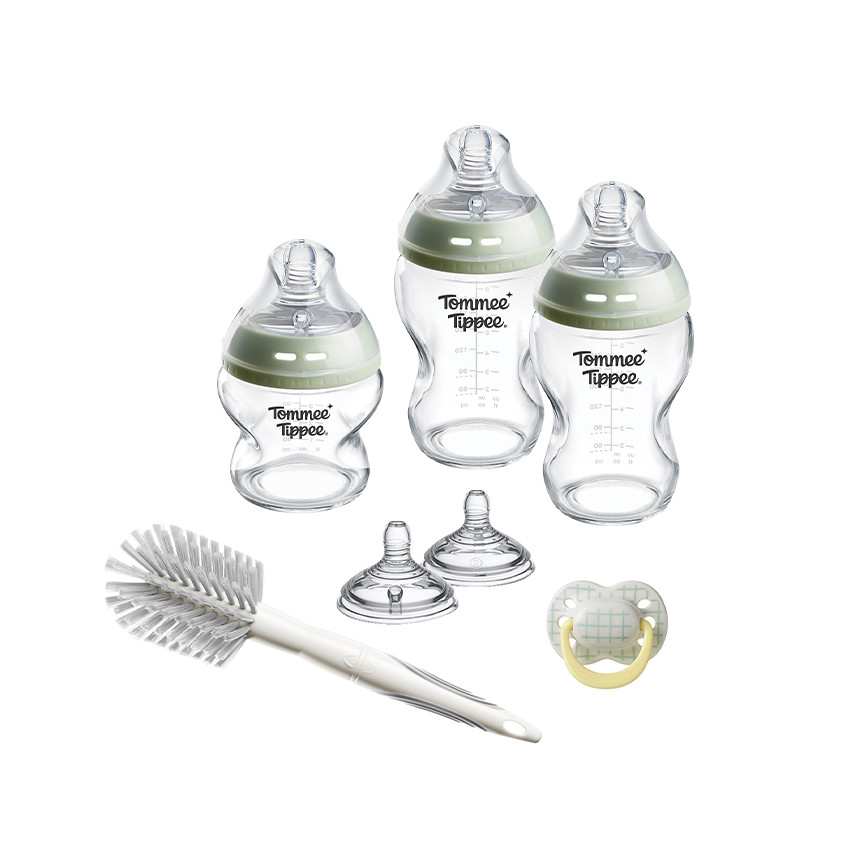 Kit de naissance en verre Natural Start - Vert 