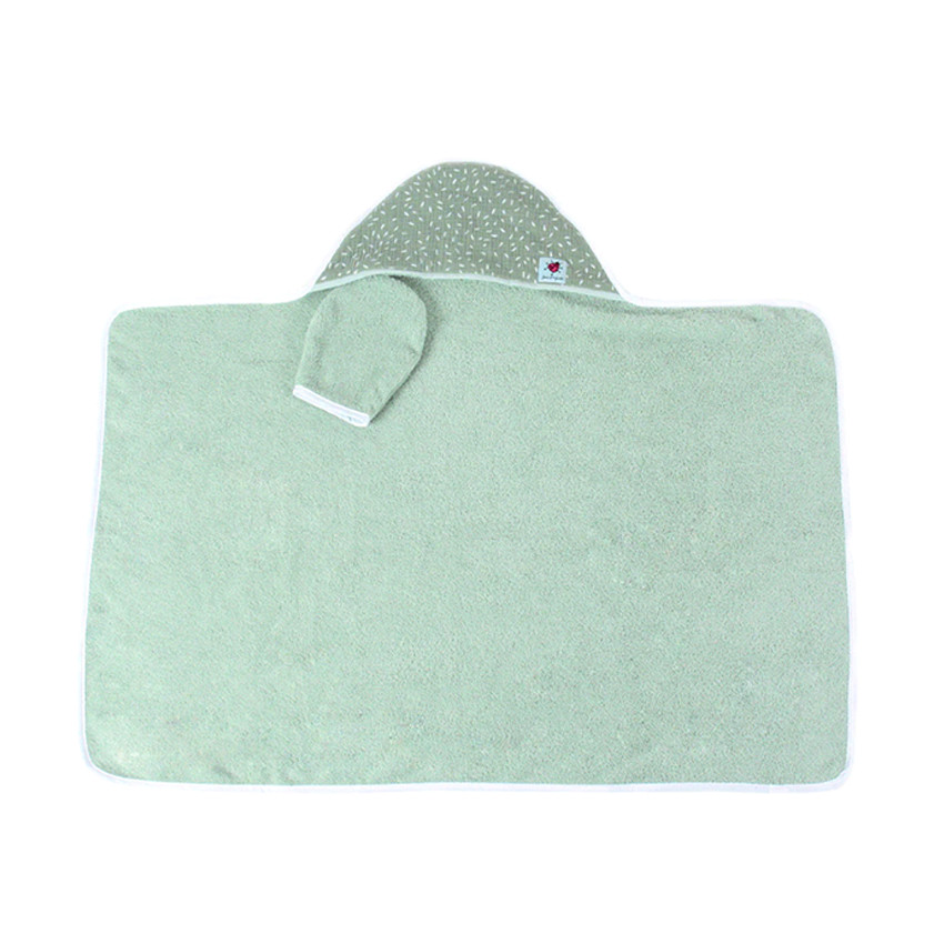 Cape de bain personnalisable - Petite Plume 