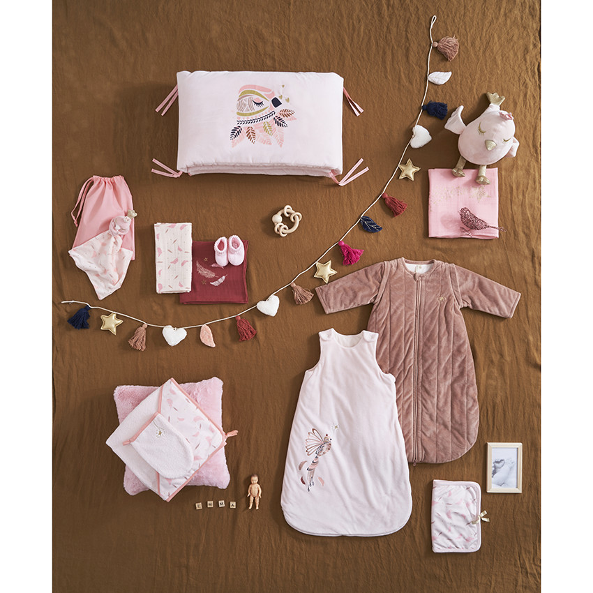 Cape de bain et gant de toilette Magic bird  