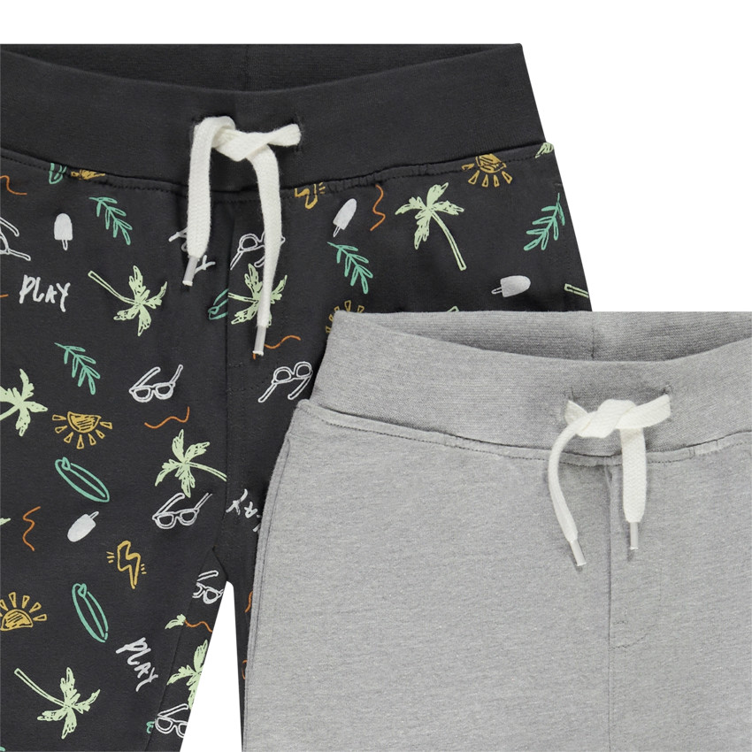 Set van 4 fleece Bermuda