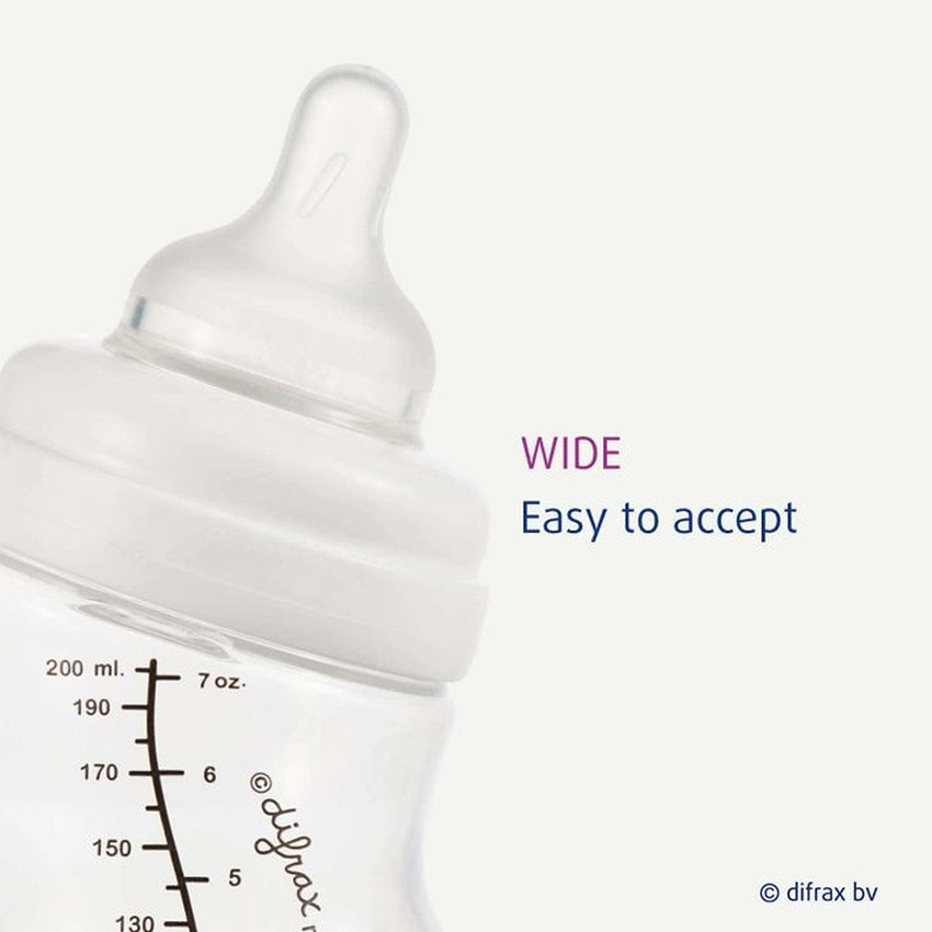 Set van 2 Spenen Natural Wide Large 