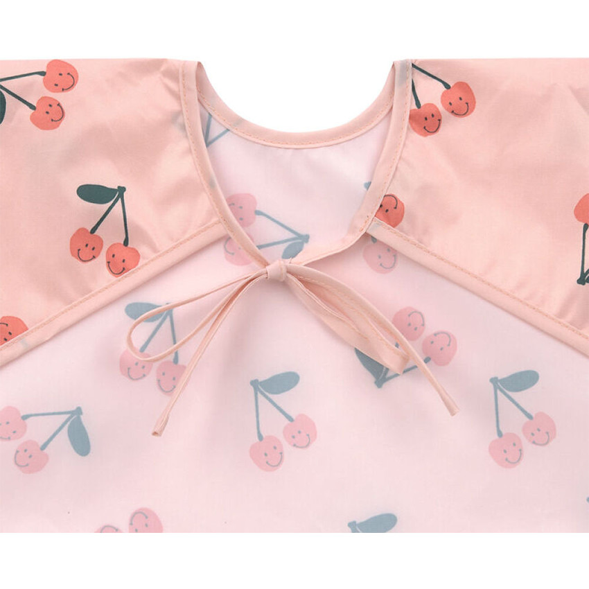 Slab lange mouwen waterdicht 6-24m Happy Fruits Cherry 2stks 