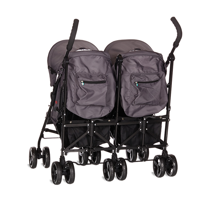 Buggy Twin - Antraciet grijs 