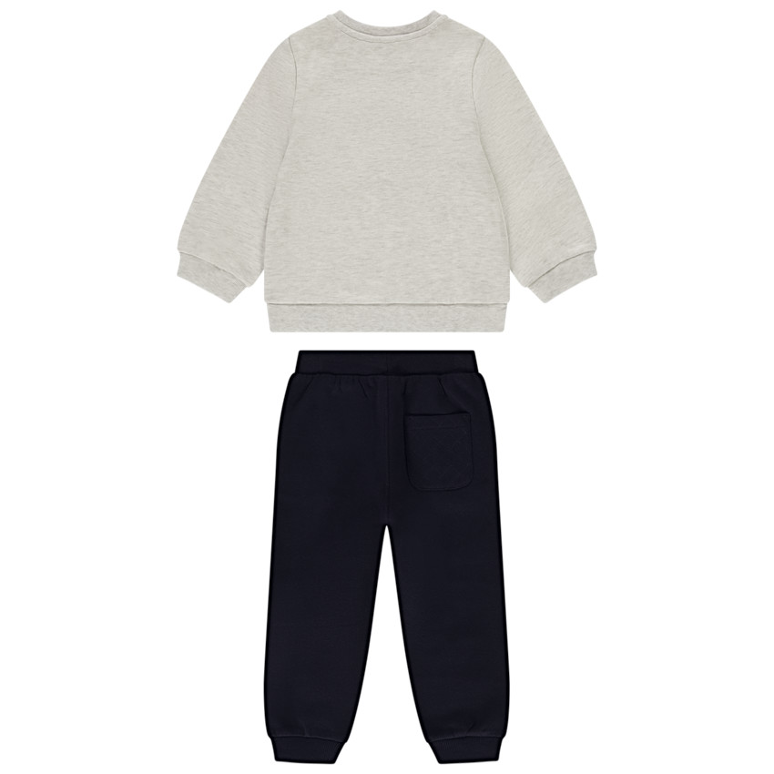 Set jogging puff print fiets voor baby jongen 