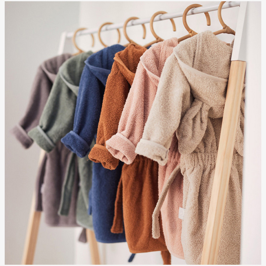 Peignoir de bain 1-2 ans Biscuit 