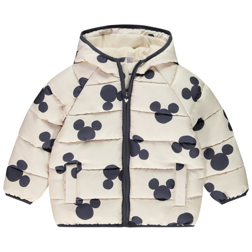 Doudoune à capuche imprimé Mickey Disney pour garçon 