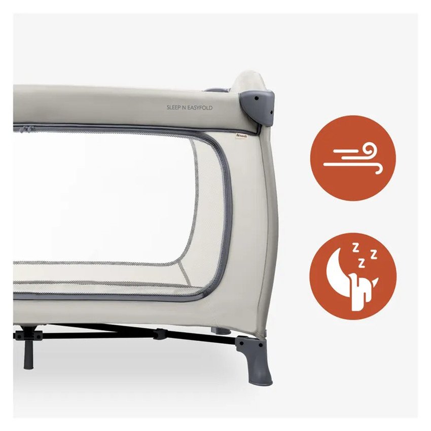 Lit de voyage Sleep N Easyfold Dark Grey 