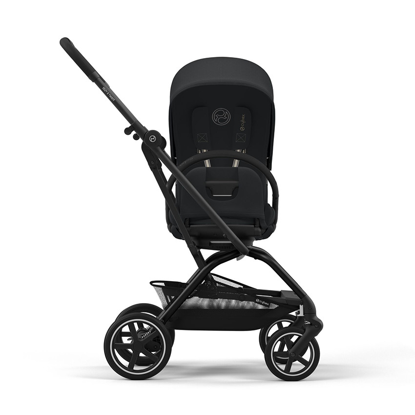 Kinderwagen Eezy S Twist+ 2 met rotatieve zitting Black/Magic Black 