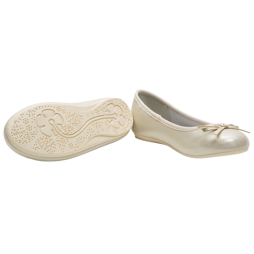 Ballerines irisées à noeud 