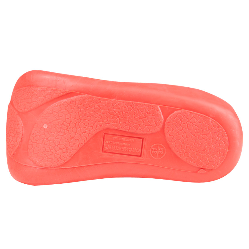 Chaussons forme chaussettes motif tête de père Noel  