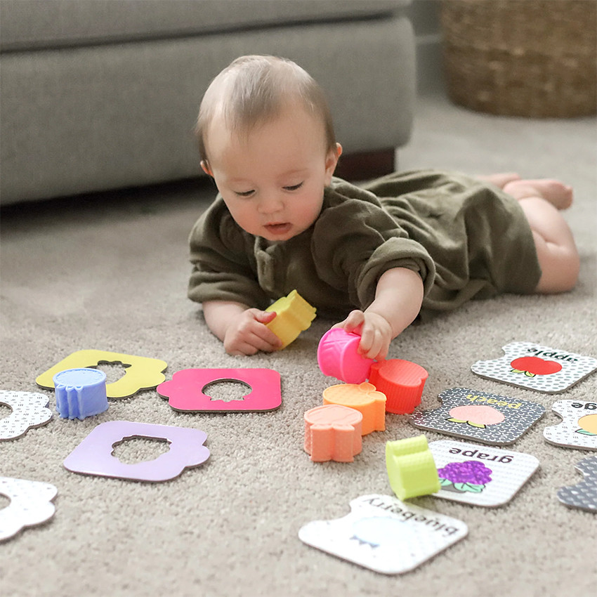 Sensorische puzzel – My 1st Sensory & Shapes Puzzle Set  