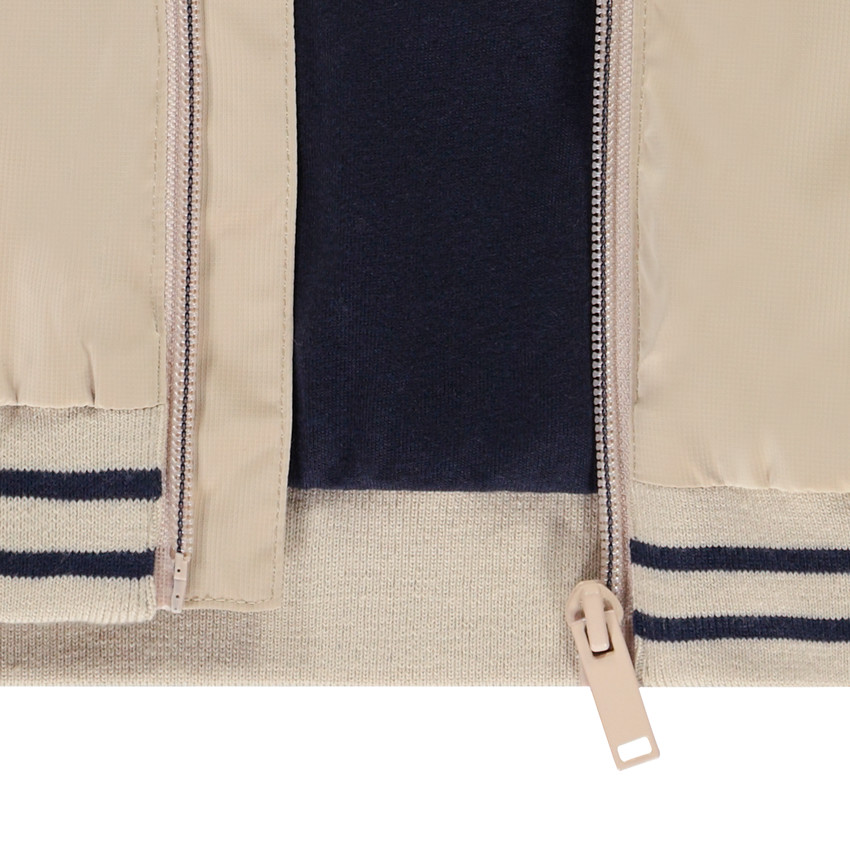 Windjack in ripstop met voering voor jongen 