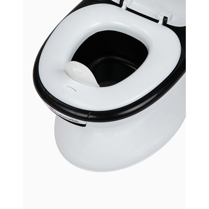 Mini toilette Panda Blanc/Noir  
