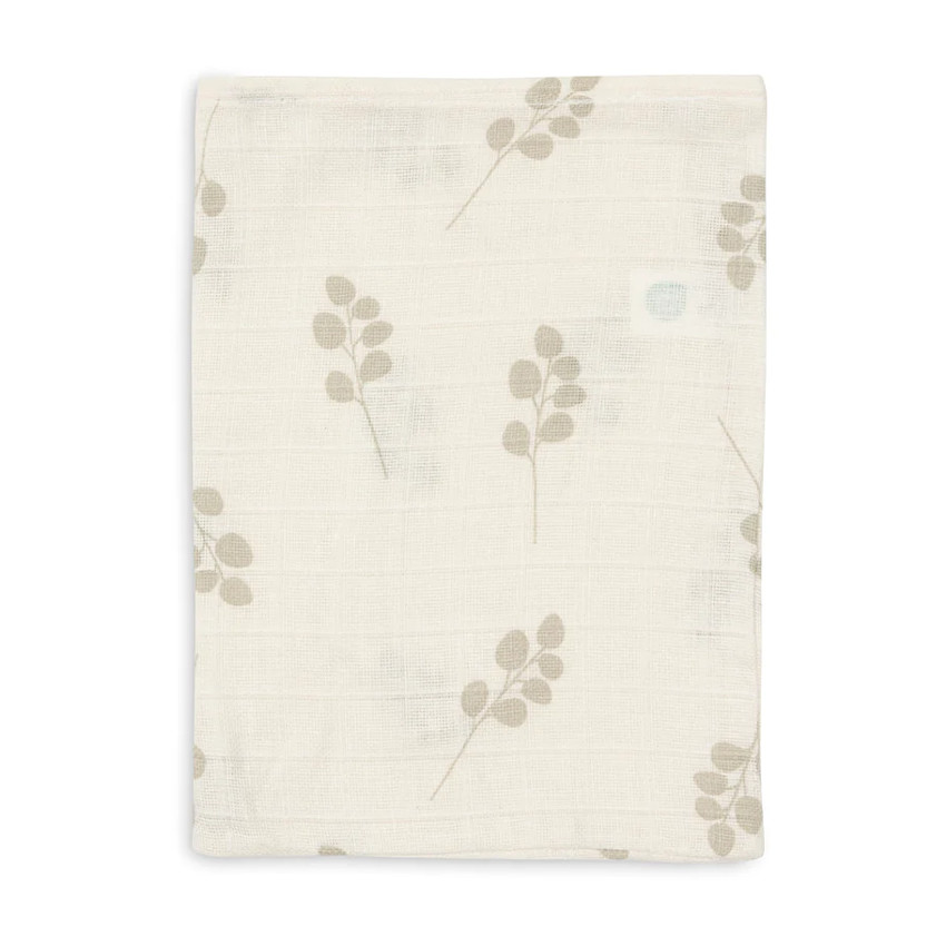 Gant de toilette gaze de coton Twig 3 pièces - Vert Olive 