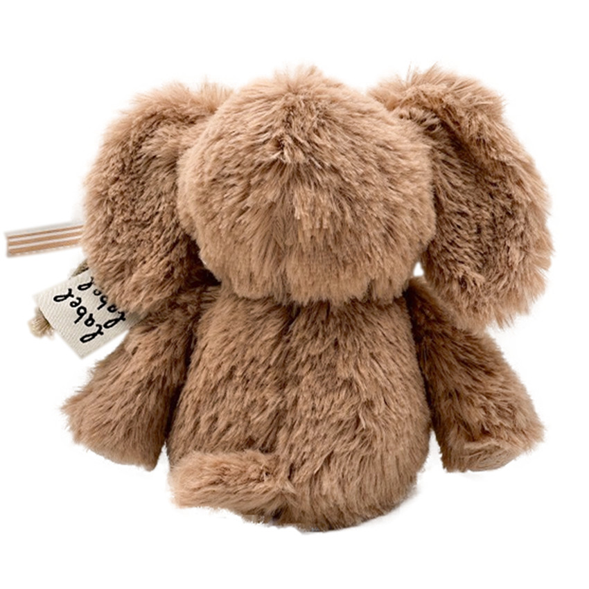 Kleine Knuffel Olifant Elly Nougat Maat S 
