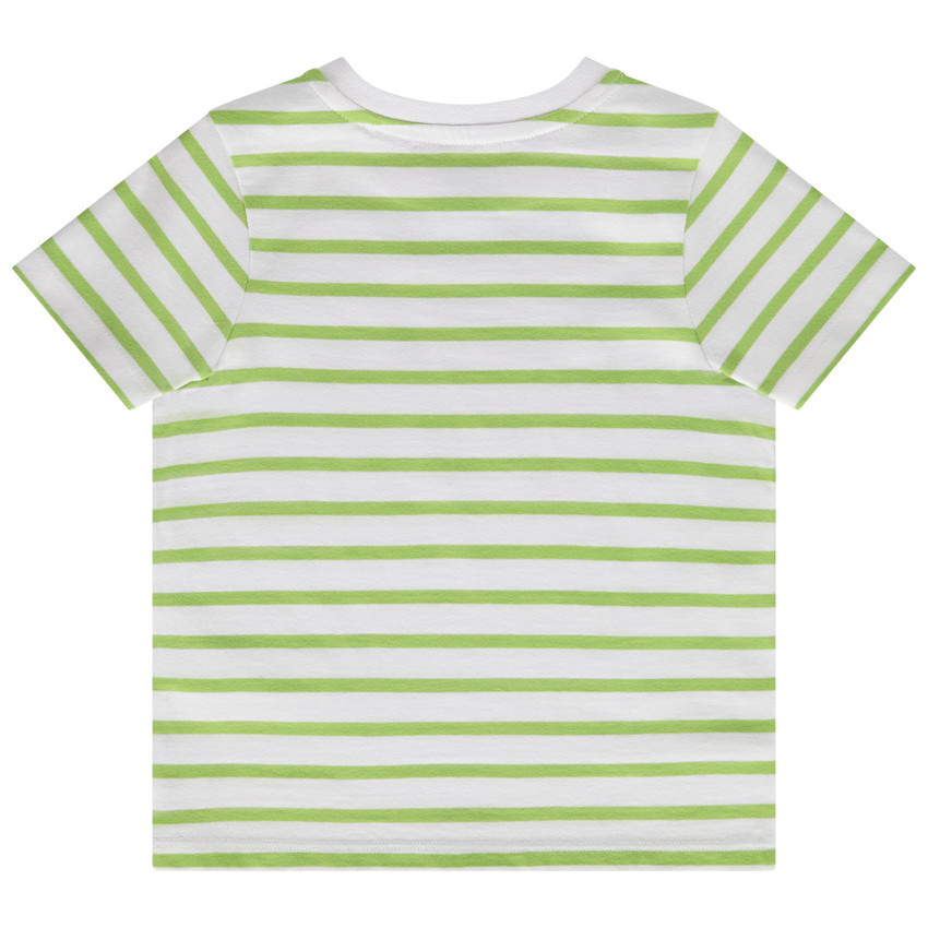 T-shirt korte mouwen gestreept print De Leeuwenkoning Disney voor baby jongen 