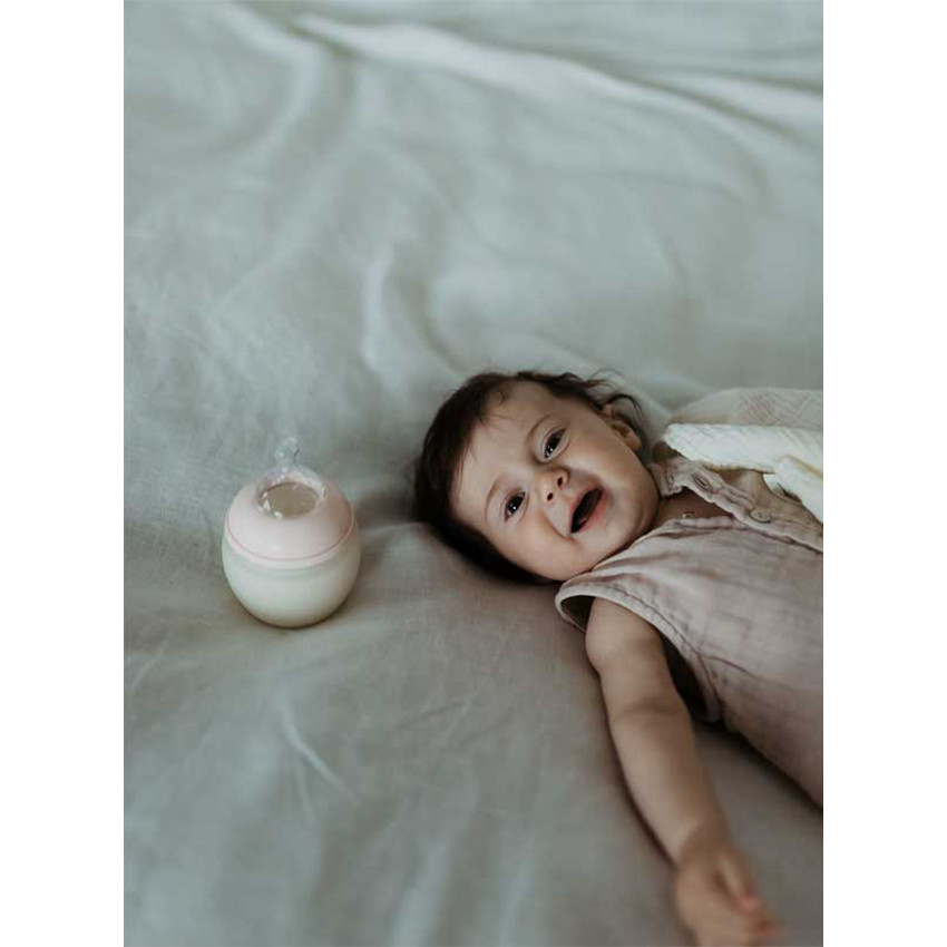 Biberon silicone Blush 240 ml 