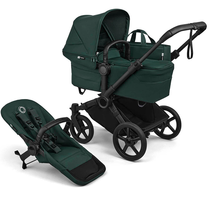 Poussette Donkey 6 complète Black/Fern Green 