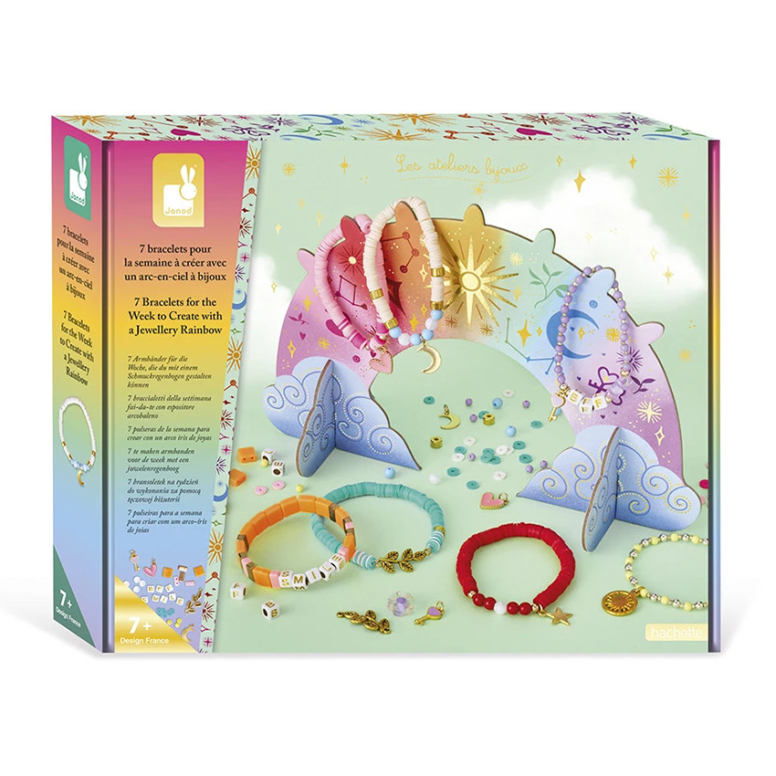 Kit de création de 7 bracelets pour la semaine 