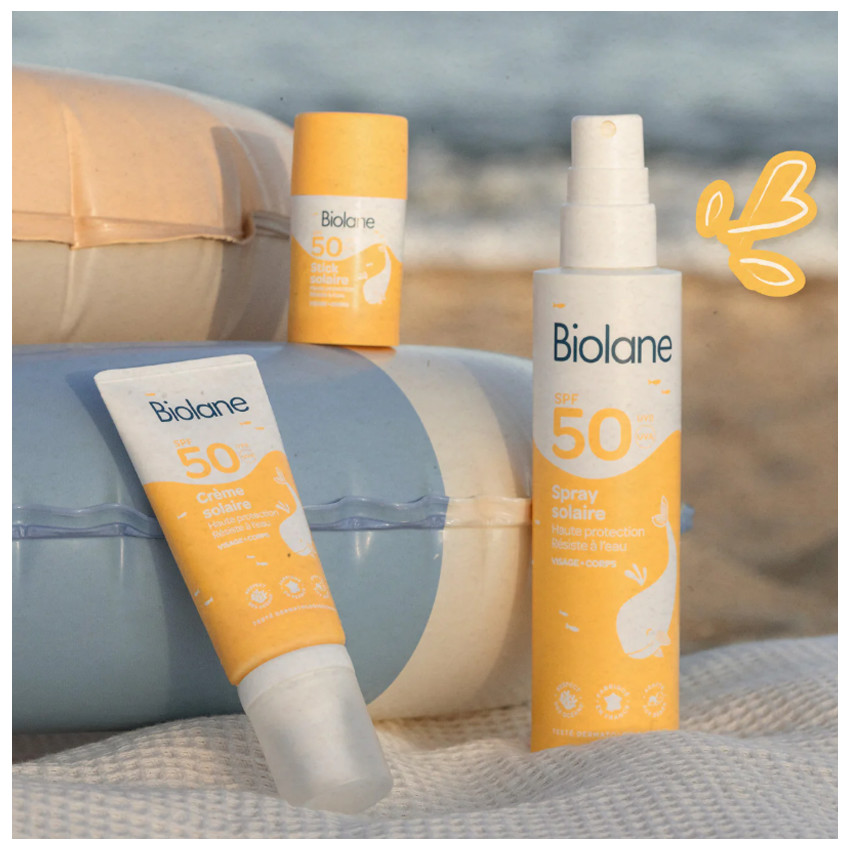 Zonnecrème hoge bescherming SPF50 UVB/UVA 50ml 