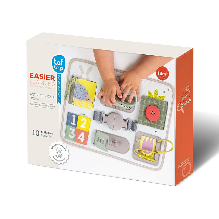 Activiteitenbord Taf Toys met 10 leuke activiteiten voor baby
