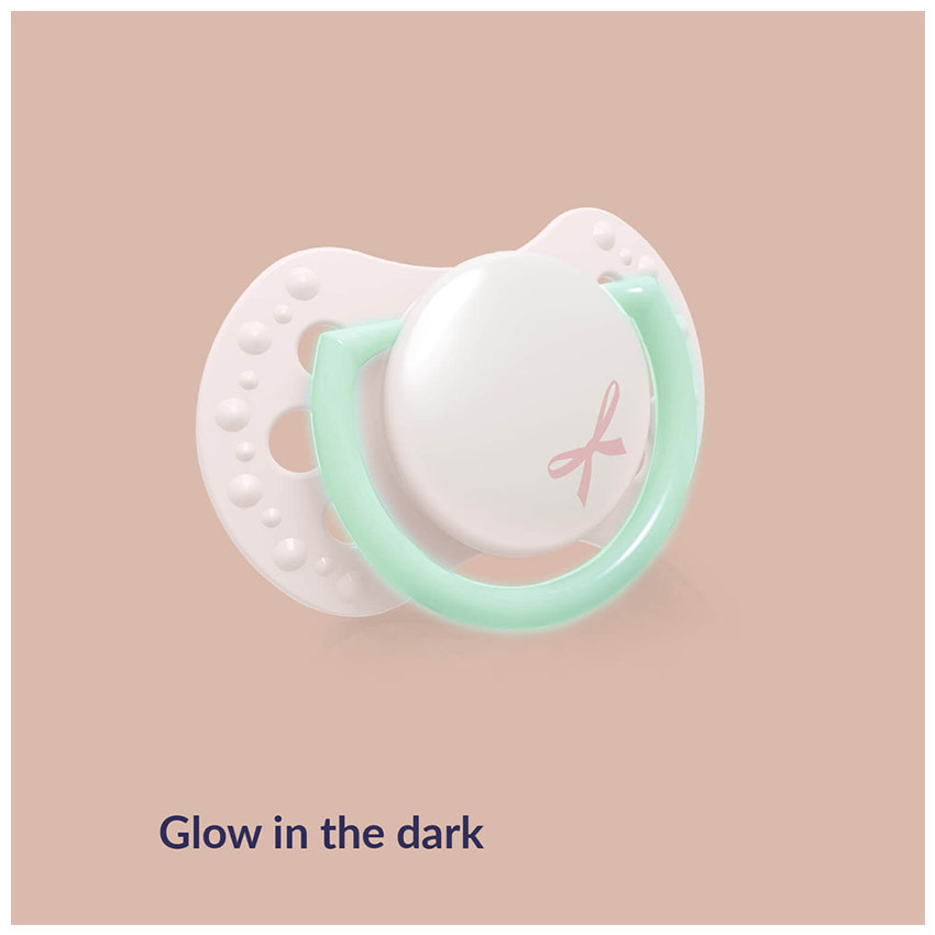 Sucette Dynamic Silicone Newborn Babyshower Blue 