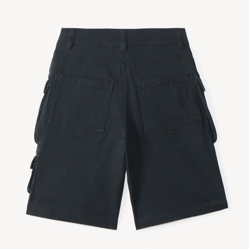 Bermuda style cargo en twill garçon 