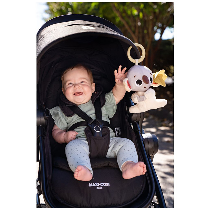 Hochet Koala avec clip d'attache Boho Chic 