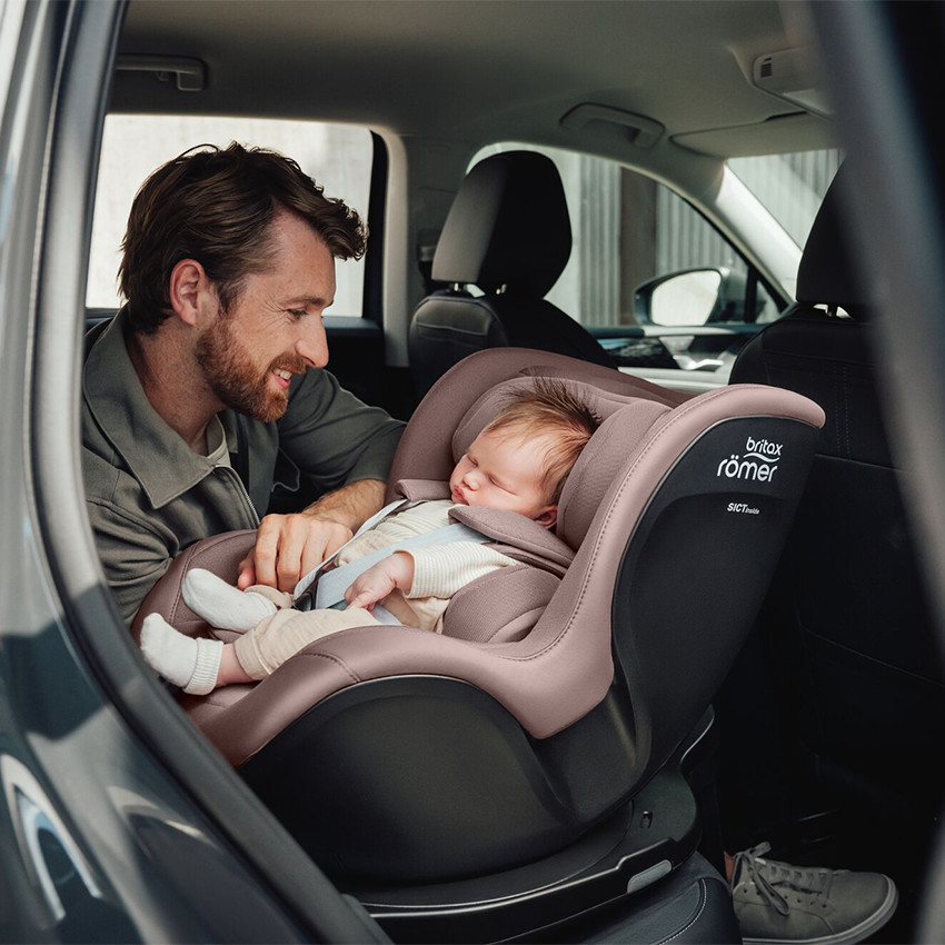 Siège-auto pivotant i-Size Dualfix Pro Lux urban olive 