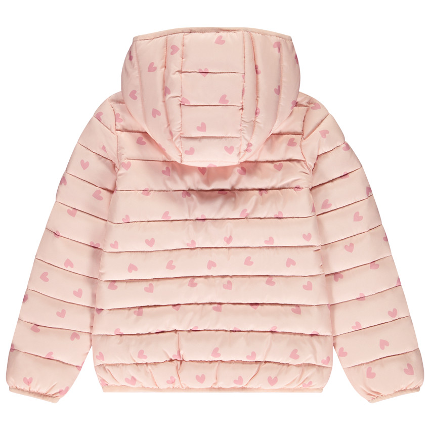 Donsjas met hartjesprint voor meisjes 