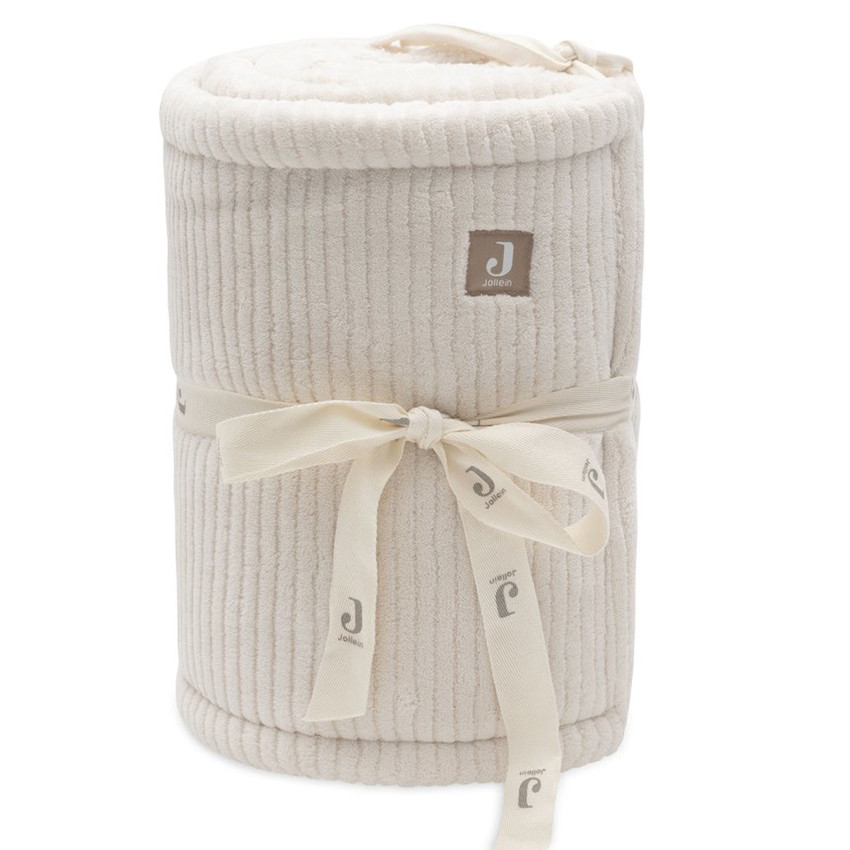 Tour de parc/lit - Oatmeal - Cloudy Rib - 180x30 cm 