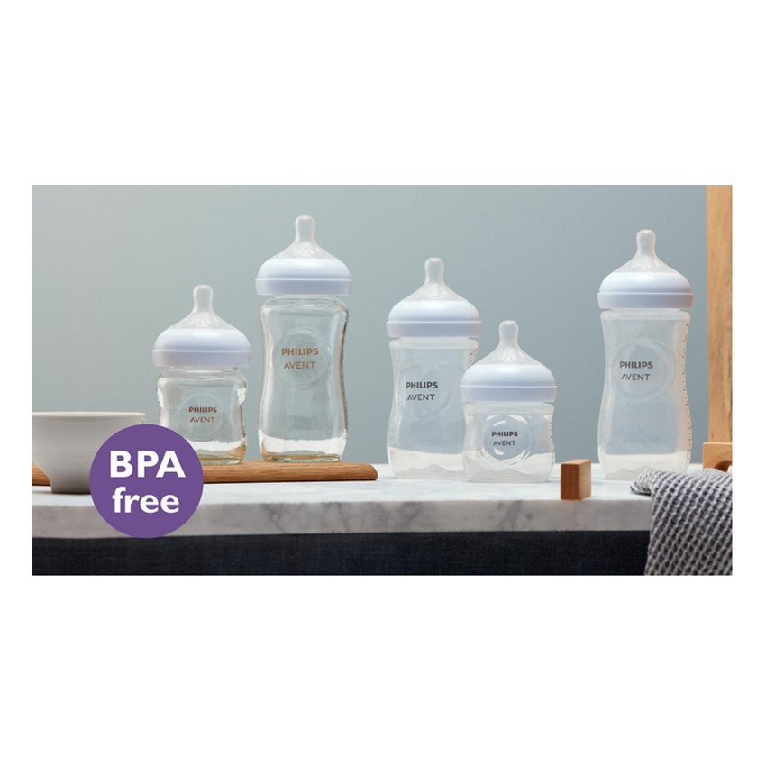 Lot de 2 tétines Natural 3.0 débit rapide 5 trous 6M+ 