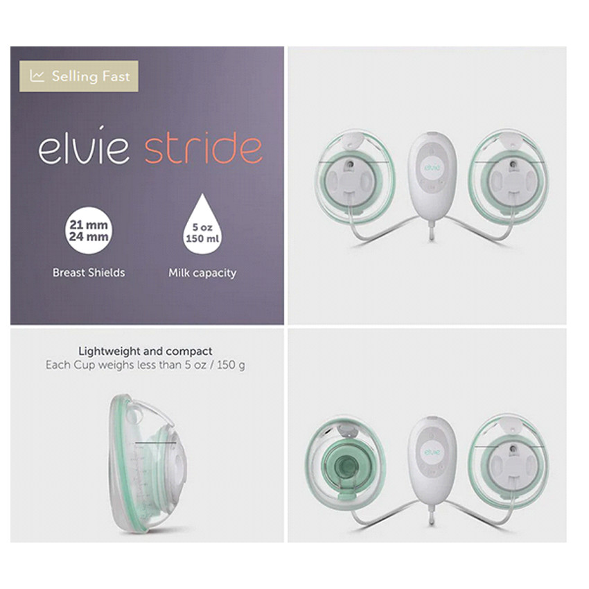 Tire-lait électrique mains-libres Double Stride 