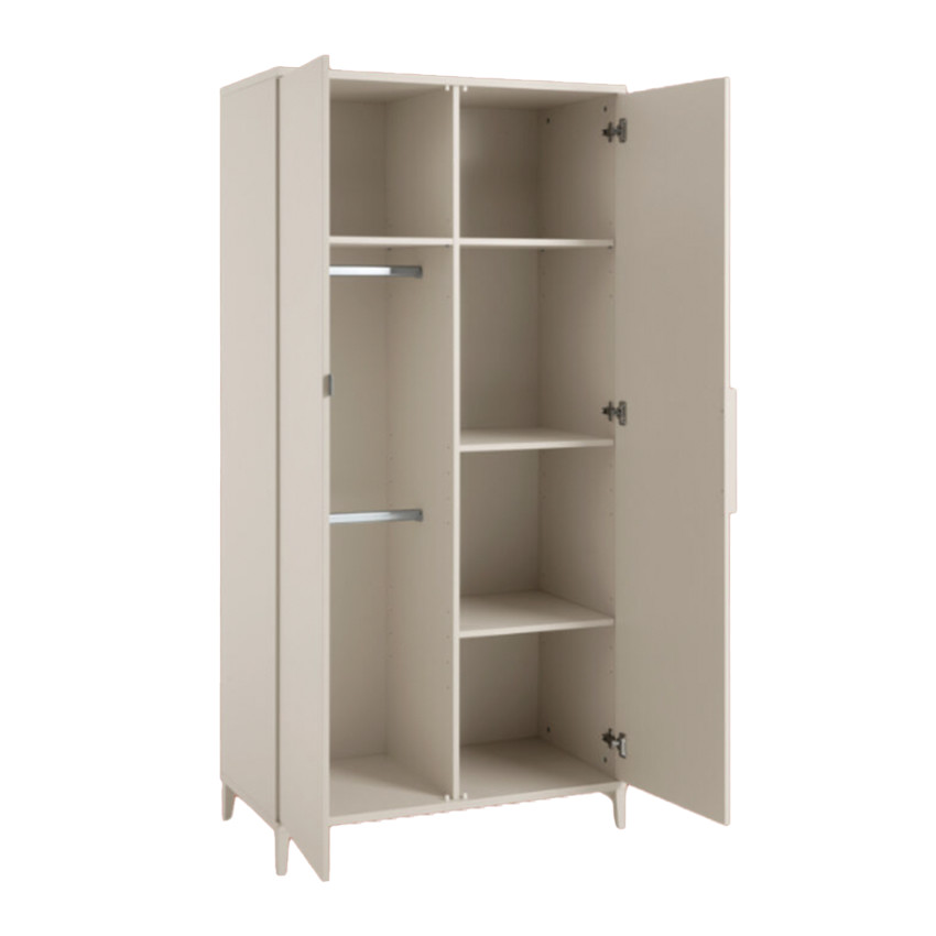 Armoire 2-portes Sister LOU Cashmere Beige 
