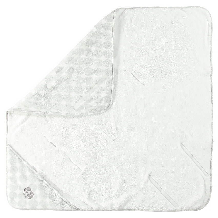 Couverture enveloppante multi usages en sherpa  