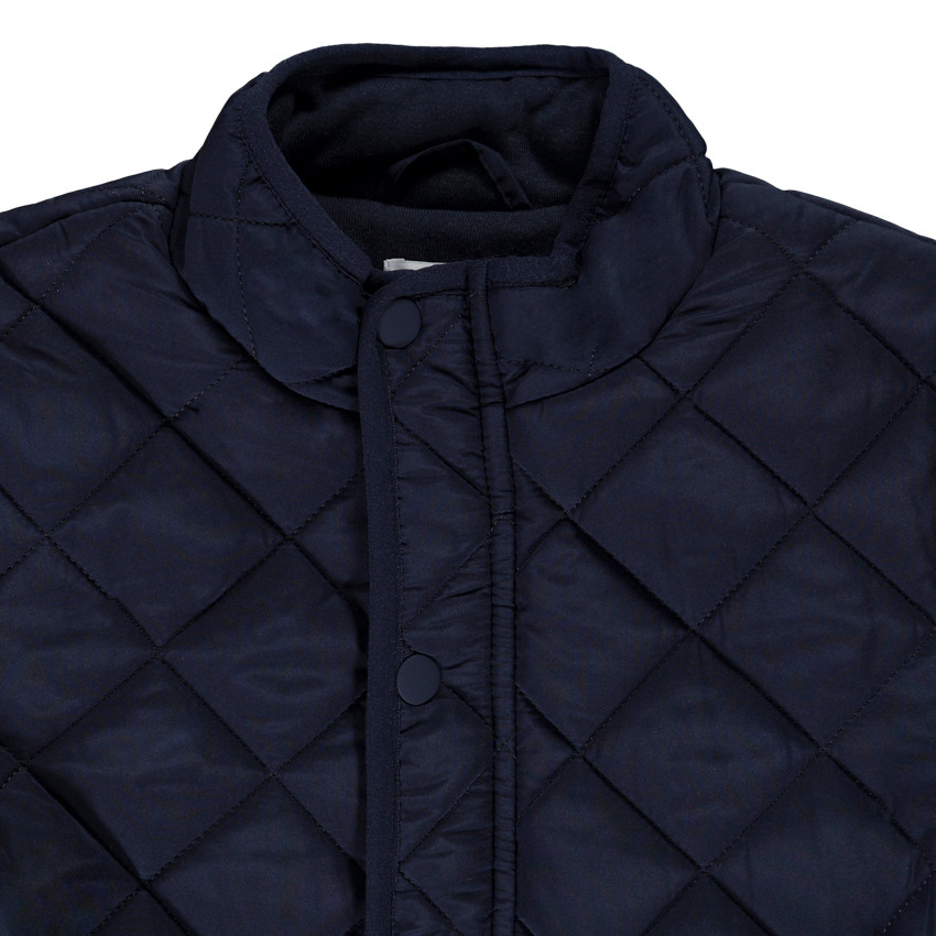 Veste matelassée en polyester avec doublure en jersey pour garçon 