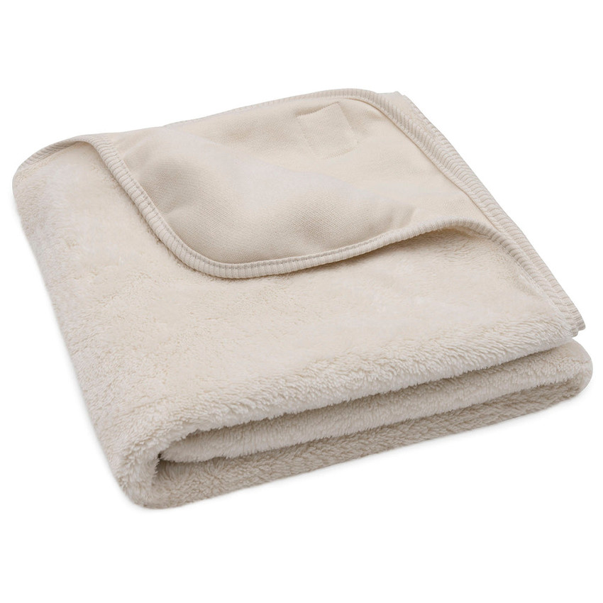Wiegdeken 75x100cm Jersey/Sherpa Oatmeal 