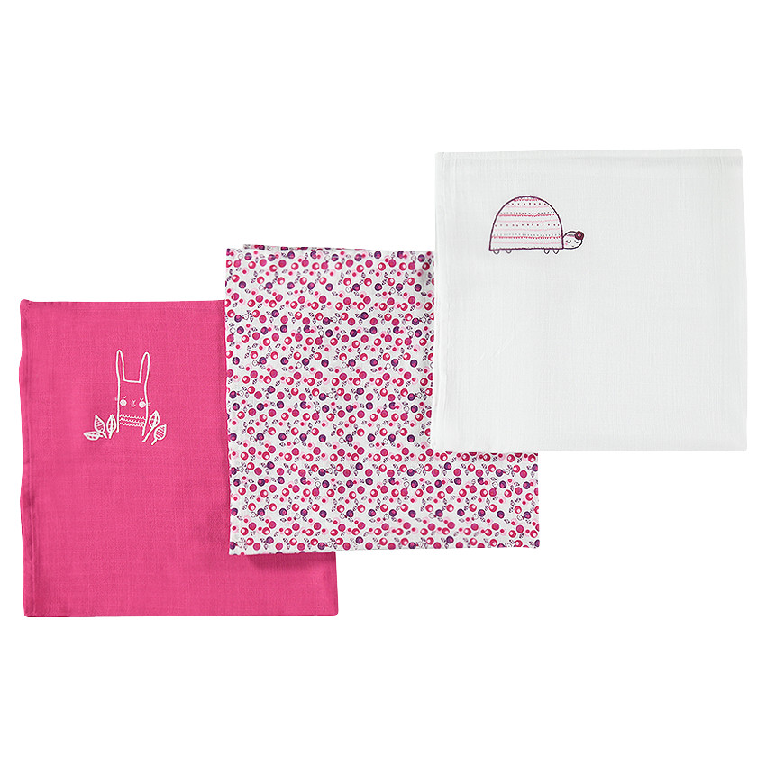 Set de 3 langes printé / imprimé 